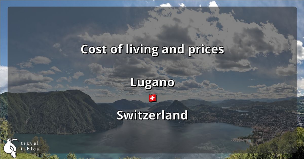 Cost of living and prices in Lugano 🇨🇭 Updated Jul 2023 TravelTables