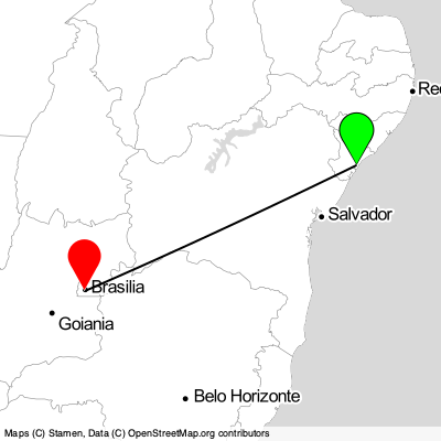 Aracaju (AJU) - Brasilia (BSB) Cheap Flight Tickets Price Calendar 2021