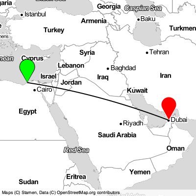 Alexandria (ALY) - Dubai (DXB) Cheap Flight Tickets Price Calendar 2021