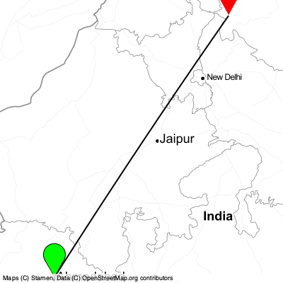 Ahmedabad (AMD) - Dehradun (DED) Cheap Flight Tickets Price Calendar 2021