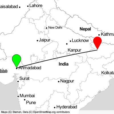 Ahmedabad (AMD) - Patna (PAT) Cheap Flight Tickets Price Calendar 2021