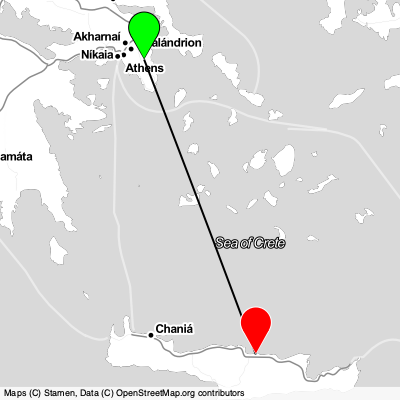 Porto Rafti (ATH) - Heraklion (HER) Cheap Flight Tickets Price Calendar 2021