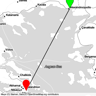 Alexandroupoli (AXD) - Porto Rafti (ATH) Cheap Flight Tickets Price Calendar 2021