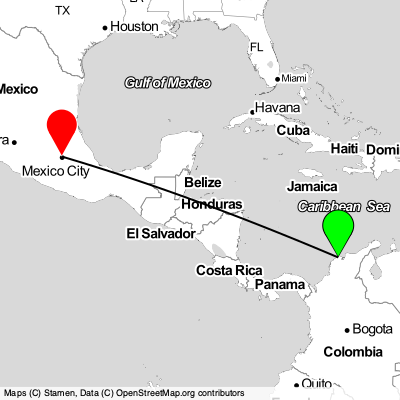 Soledad (BAQ) - Mexico City (MEX) Cheap Flight Tickets Price Calendar 2021