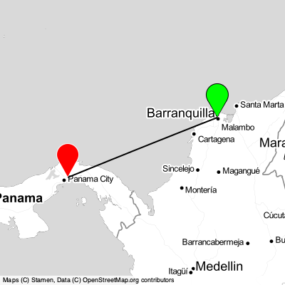 Soledad (BAQ) - Tocumen (PTY) Cheap Flight Tickets Price Calendar 2021