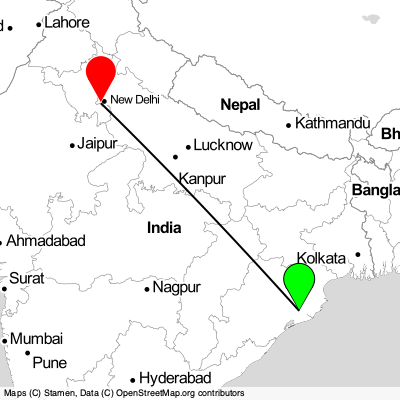 Bhubaneswar (BBI) - Gurugram (DEL) Cheap Flight Tickets Price Calendar 2021