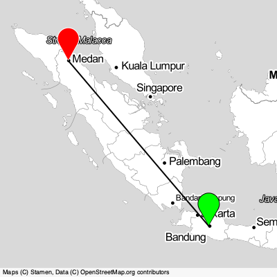 Bandung (BDO) - Medan (MES) Cheap Flight Tickets Price Calendar 2021