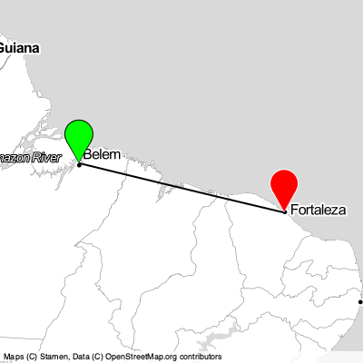 Belém (BEL) - Fortaleza (FOR) Cheap Flight Tickets Price Calendar 2021