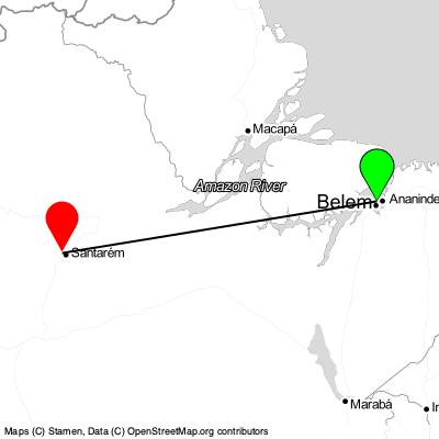 Belém (BEL) - Macapá (STM) Cheap Flight Tickets Price Calendar 2021