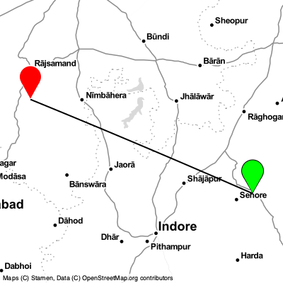 Bhopal (BHO) - Udaipur (UDR) Cheap Flight Tickets Price Calendar 2021