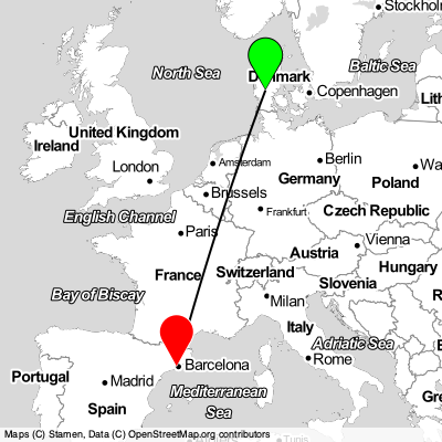 Billund (BLL) - Sant Boi de Llobregat (BCN) Cheap Flight Tickets Price Calendar 2021