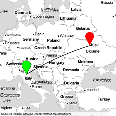Bologna (BLQ) - Kyiv (IEV) Cheap Flight Tickets Price Calendar 2021