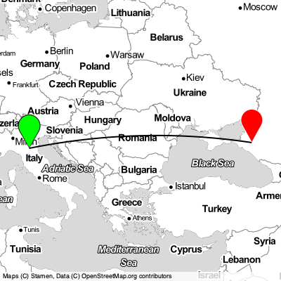 Bologna (BLQ) - Krasnodar (KRR) Cheap Flight Tickets Price Calendar 2021