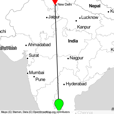 Bengaluru (BLR) - Gurugram (DEL) Cheap Flight Tickets Price Calendar 2021
