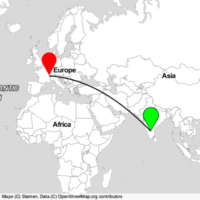 Bengaluru (BLR) - Vernier (GVA) Cheap Flight Tickets Price Calendar 2021