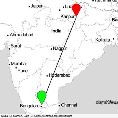 Bengaluru (BLR) - Varanasi (VNS) Cheap Flight Tickets Price Calendar 2021
