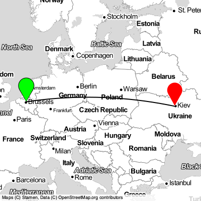 Vilvoorde (BRU) - Kyiv (IEV) Cheap Flight Tickets Price Calendar 2021
