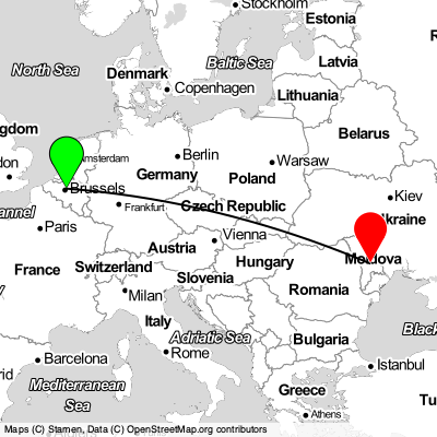Vilvoorde (BRU) - Chișinău (KIV) Cheap Flight Tickets Price Calendar 2021