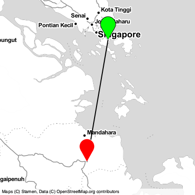 Batam (BTH) - Jambi (DJB) Cheap Flight Tickets Price Calendar 2021