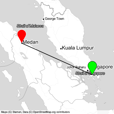Batam (BTH) - Medan (MES) Cheap Flight Tickets Price Calendar 2021