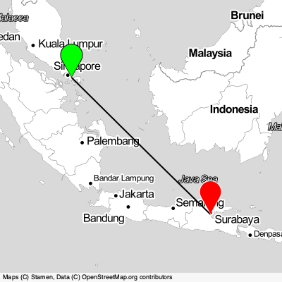 Batam (BTH) - Surabaya (SUB) Cheap Flight Tickets Price Calendar 2021