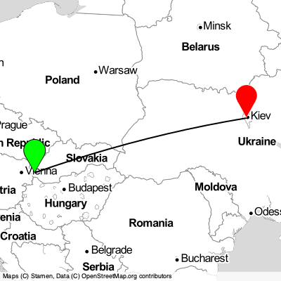 Bratislava (BTS) - Kyiv (IEV) Cheap Flight Tickets Price Calendar 2021