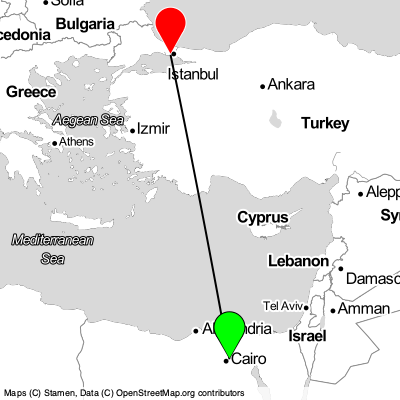 Al Rehab (CAI) - Esenyurt (IST) Cheap Flight Tickets Price Calendar 2021
