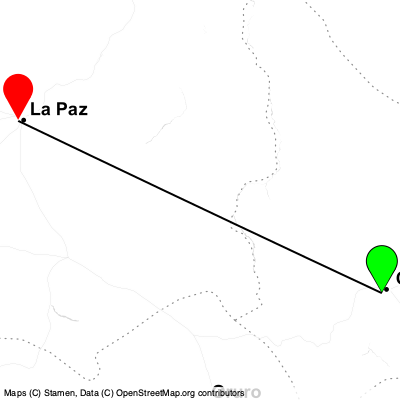 Cochabamba (CBB) - El Alto (LPB) Cheap Flight Tickets Price Calendar 2021