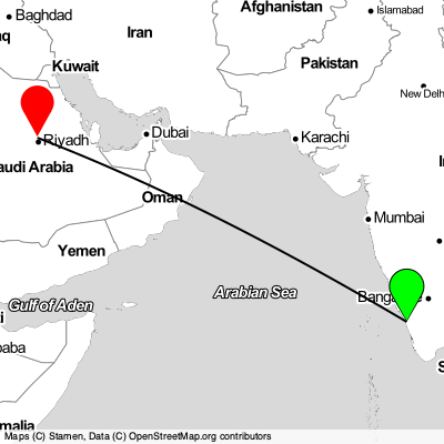 Malappuram (CCJ) - Riyadh (RUH) Cheap Flight Tickets Price Calendar 2021