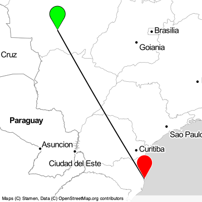 Cuiabá (CGB) - Florianópolis (FLN) Cheap Flight Tickets Price Calendar 2021