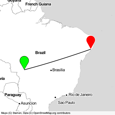 Cuiabá (CGB) - Maceió (MCZ) Cheap Flight Tickets Price Calendar 2021
