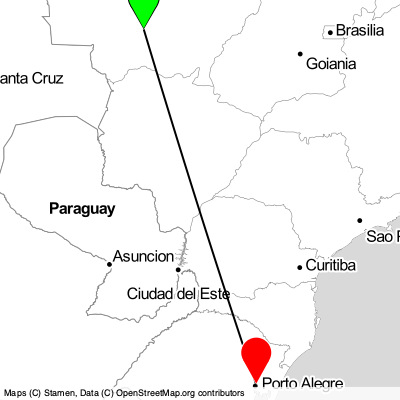 Cuiabá (CGB) - Porto Alegre (POA) Cheap Flight Tickets Price Calendar 2021