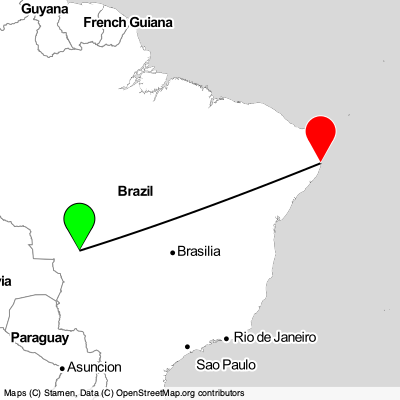 Cuiabá (CGB) - Recife (REC) Cheap Flight Tickets Price Calendar 2021