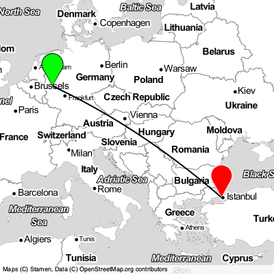 Cologne (CGN) - Esenyurt (IST) Cheap Flight Tickets Price Calendar 2021