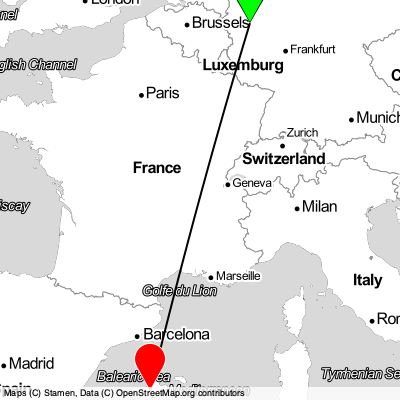 Cologne (CGN) - Palma (PMI) Cheap Flight Tickets Price Calendar 2021