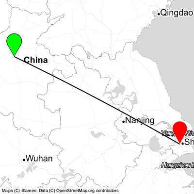 Zhengzhou (CGO) - Shanghai (SHA) Cheap Flight Tickets Price Calendar 2021
