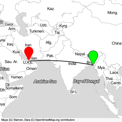 Chattogram (CGP) - Abu Dhabi (AUH) Cheap Flight Tickets Price Calendar 2021