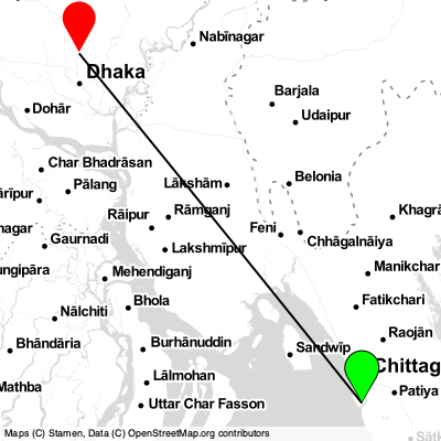 Chattogram (CGP) - Dhaka (DAC) Cheap Flight Tickets Price Calendar 2021
