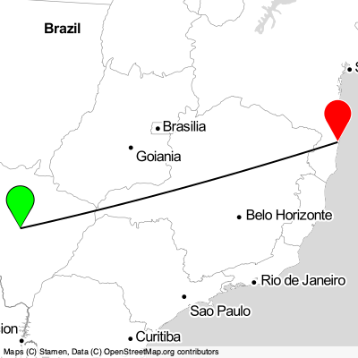 Campo Grande (CGR) - Porto Seguro (BPS) Cheap Flight Tickets Price Calendar 2021
