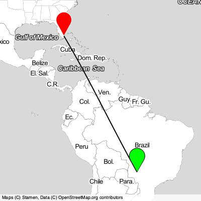 Campo Grande (CGR) - Hialeah (MIA) Cheap Flight Tickets Price Calendar 2021