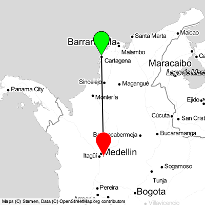 Cartagena (CTG) - Medellín (MDE) Cheap Flight Tickets Price Calendar 2021