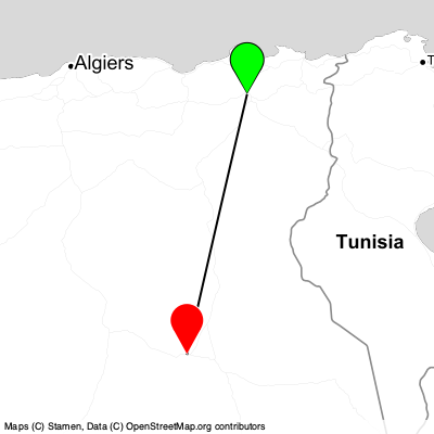 Constantine (CZL) - Ouargla (OGX) Cheap Flight Tickets Price Calendar 2021