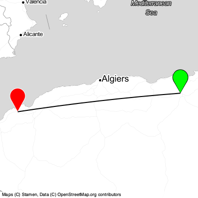 Constantine (CZL) - Oran (ORN) Cheap Flight Tickets Price Calendar 2021