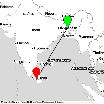Dhaka (DAC) - Katunayake (CMB) Cheap Flight Tickets Price Calendar 2021