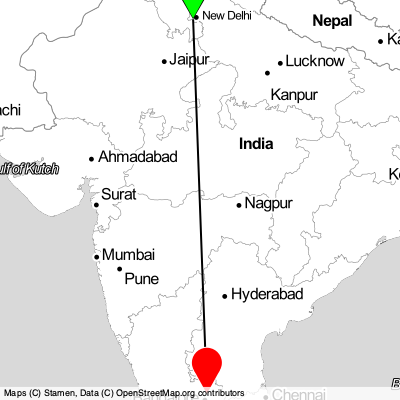 Gurugram (DEL) - Bengaluru (BLR) Cheap Flight Tickets Price Calendar 2021