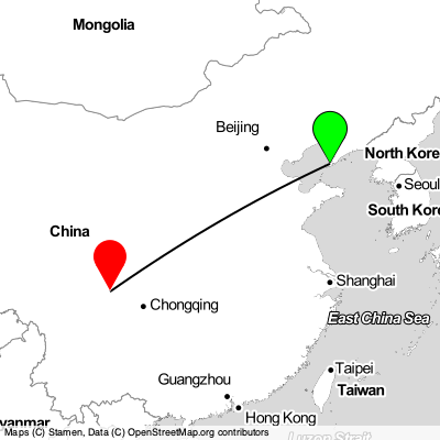 Dalian (DLC) - Chengdu (CTU) Cheap Flight Tickets Price Calendar 2021