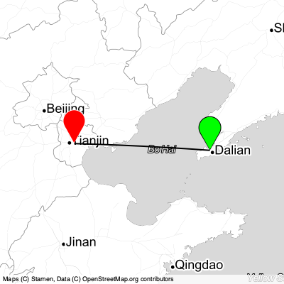 Dalian (DLC) - Tianjin (TSN) Cheap Flight Tickets Price Calendar 2021