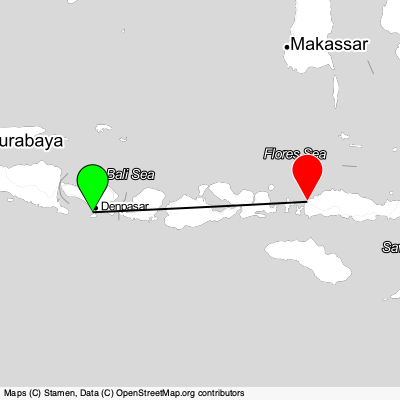 Denpasar (DPS) - Makassar (LBJ) Cheap Flight Tickets Price Calendar 2021