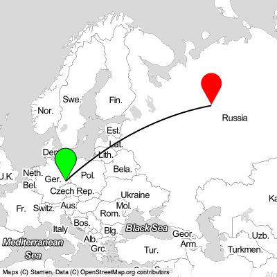 Dresden (DRS) - Syktyvkar (SCW) Cheap Flight Tickets Price Calendar 2021