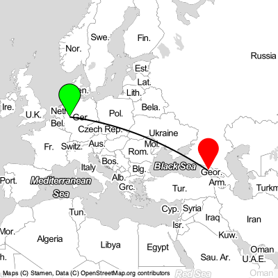 Dortmund (DTM) - Kutaisi (KUT) Cheap Flight Tickets Price Calendar 2021